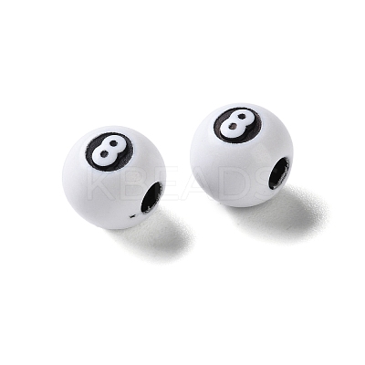 Acrylic Beads OACR-D301-02B-1