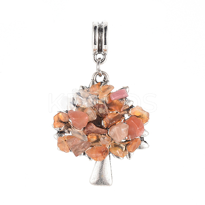 Antique Silver Plated Alloy European Dangle Charms Sets PALLOY-JF00443-1