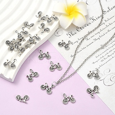 20Pcs Tibetan Style Alloy Pendants FIND-YW0009-41-1