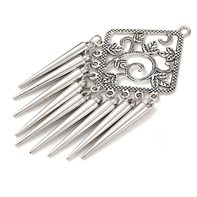 Tibetan Style Alloy Big Pendants FIND-G098-06AS-1