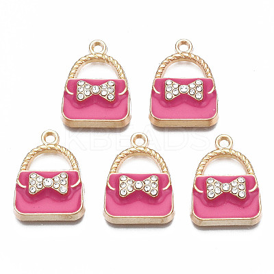 Rack Plating Alloy Enamel Pendants LS-ENAM-T011-129A-1