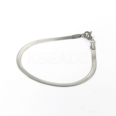 Tarnish Resistant 304 Stainless Steel Bracelets X-BJEW-D418-01P-1