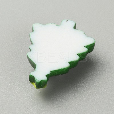 Christmas Theme Opaque Resin Cabochons LS-RESI-WH0029-34C-1