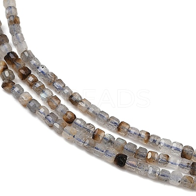 Natural Labradorite Beads Strands G-RM2025-C34-A-1