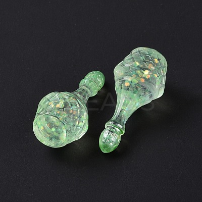 Dummy Bottle Transparent Resin Cabochon LS-RESI-E025-05A-1