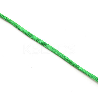 Polyester Satin Rattail Cord LS-OCOR-WH0066-43B-1
