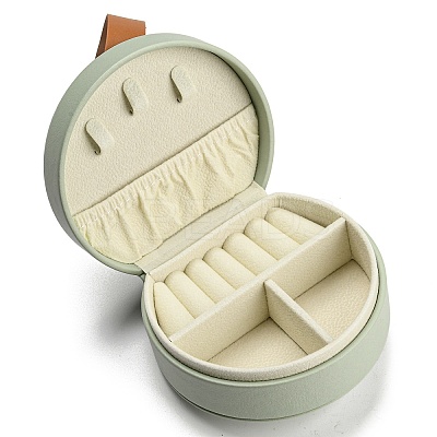 PU Leather Mini Jewelry Storage Box LS-AJEW-Z011-01A-1