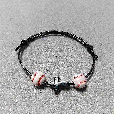 Waxed Polyester Cord Bracelets BJEW-WH00016-03-1