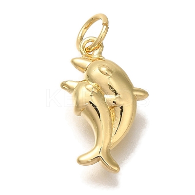 Rack Plating Brass Pendants KK-I720-69G-1