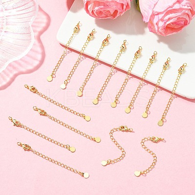SHEGRACE Brass Curb Chain Extender XGR0148G-133G-1
