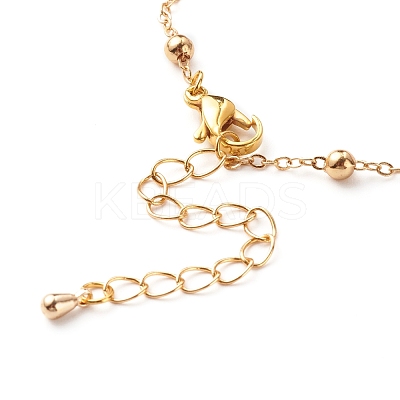 Handmade Brass Satellite Chain Bracelets Making Accessories AJEW-JB01025-02-1
