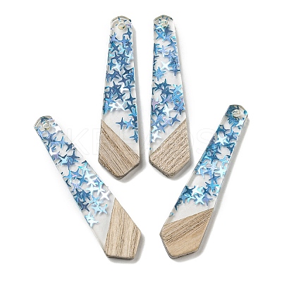 Wooden Pendants FIND-B042-04A-1