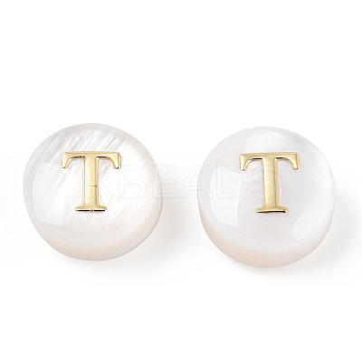 Natural Freshwater Shell Beads SHEL-N036-01T-1