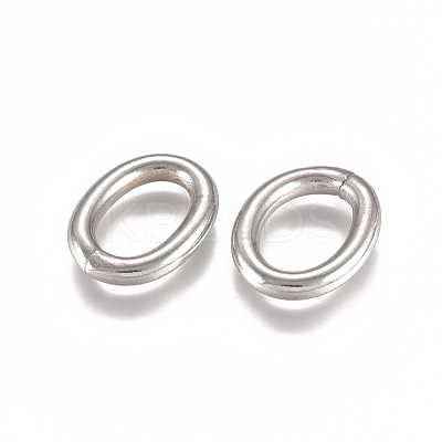 Tarnish Resistant 304 Stainless Steel Open Jump Rings STAS-L234-144H-1