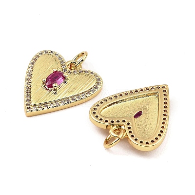 Rack Plating Real 18K Gold Plated Brass Pendants KK-B077-23G-1
