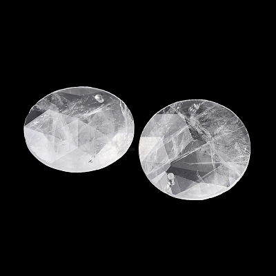 Natural Quartz Crystal Pendants G-H331-01F-1
