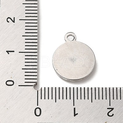Non-Tarnish 304 Stainless Steel Charms STAS-R223-03-1