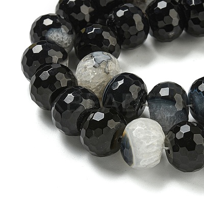 Natural Agate Crystal Beads Strands G-P546-B02-02-1