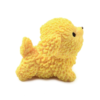 Resin Cute Dog Display Decorations RESI-R464-01B-1