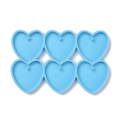 Heart Pendant Silicone Molds DIY-F109-13-1