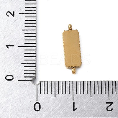 304 Stainless Steel Enamel Connector Charms STAS-G353-04G-06-1