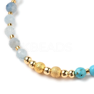 Adjustable Nylon Thread Braided Bead Bracelets BJEW-JB05593-1