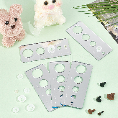 Acrylic Safety Eye Insertion Tool for Toy Making TOOL-WH0127-45D-1