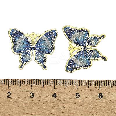 Brass Enamel Pendants KK-Z088-01LG-02-1