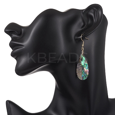 304 Stainless Steel Dangle Earrings EJEW-JE06944-1