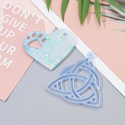 DIY Silicone Pendant Molds DIY-OC0003-07-1