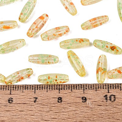 Picasso Transparent Glass Seed Beads SEED-N012-11F-1