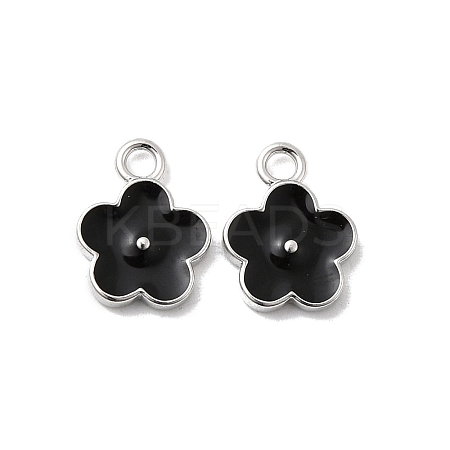 Brass Enamel Pendants KK-A277-02P-03-1