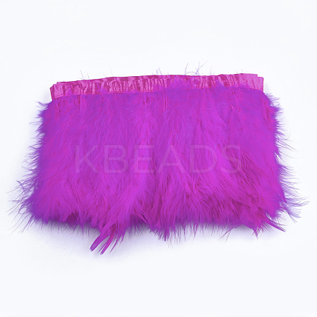 Turkey Feather Fringe Trimming FIND-T037-03H-1