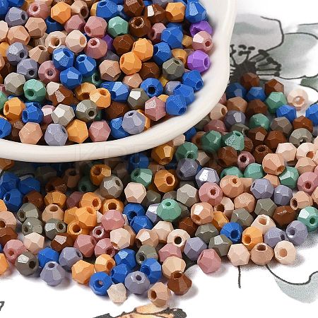 Baking Paint Glass Seed Beads SEED-C004-01R-1