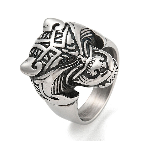 304 Stainless Steel Ring RJEW-B055-05AS-02-1