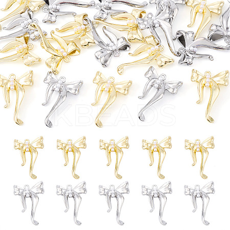 20Pcs 2 Colors Alloy Pendants FIND-TA0008-04-1