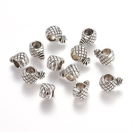 Tibetan Style European Beads LS-MPDL-6527-AS-LF-1