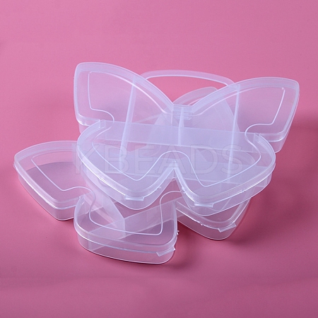 9 Grids Butterfly Shape Plastic Organizer Boxes LS-ANIM-PW0001-116-1