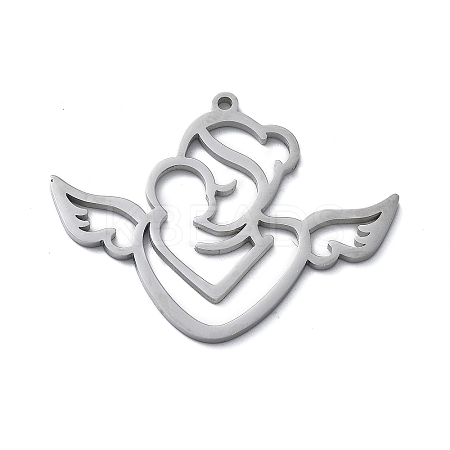Mother's Day 304 Stainless Steel Pendants STAS-I327-17P-1