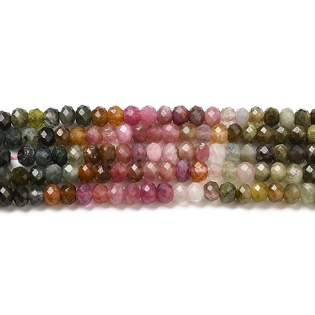 Natural Tourmaline Beads Strands G-E608-C06-1