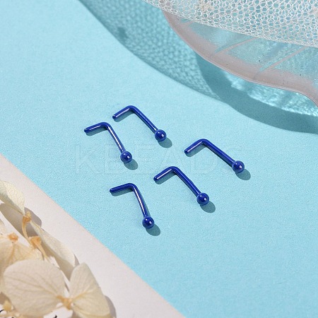Hypoallergenic Bioceramics Zirconia Ceramic Nose Studs AJEW-Z014-02A-1