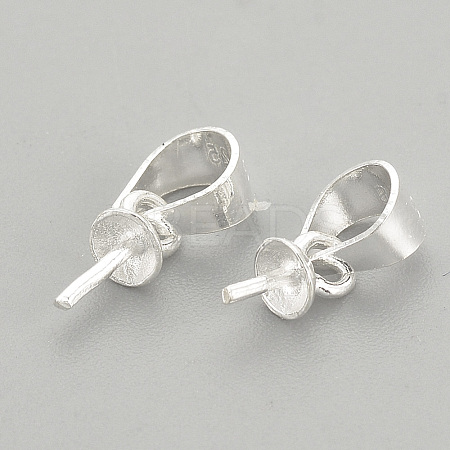 925 Sterling Silver Pendant Bails LS-STER-S002-78-1