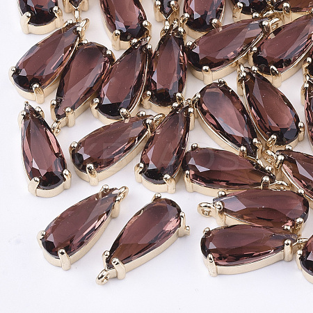 Transparent Glass Pendants X-GLAA-T007-22C-1