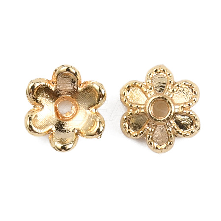 Brass Bead Caps KK-WH0035-59-1