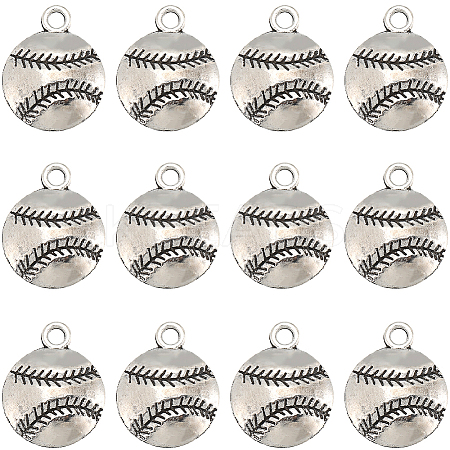 100PCS Tibetan Style Zinc Alloy Pendants TIBEP-SC0002-83-1