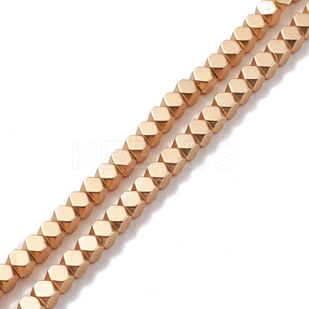 Non-magnetic Synthetic Hematite Beads Strands G-H270-01G-01-1