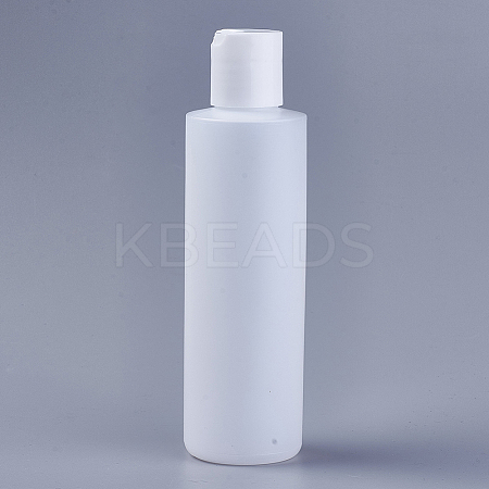 Plastic Press Cap Transparent Bottles LS-MRMJ-WH0020-03-200ml-1