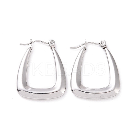 Non-Tarnish 304 Stainless Steel Hoop Earrings for Women EJEW-F287-07P-1
