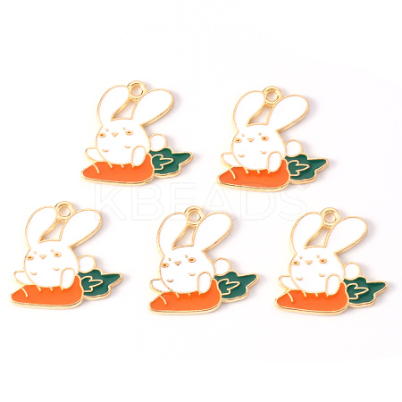 Alloy Enamel Pendants ENAM-N054-40-RS-1