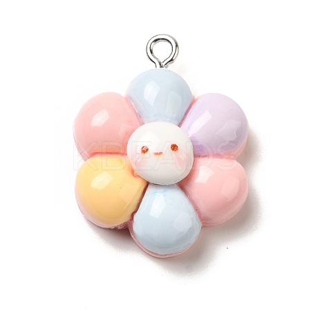 Resin Pendants RESI-A038-01D-1